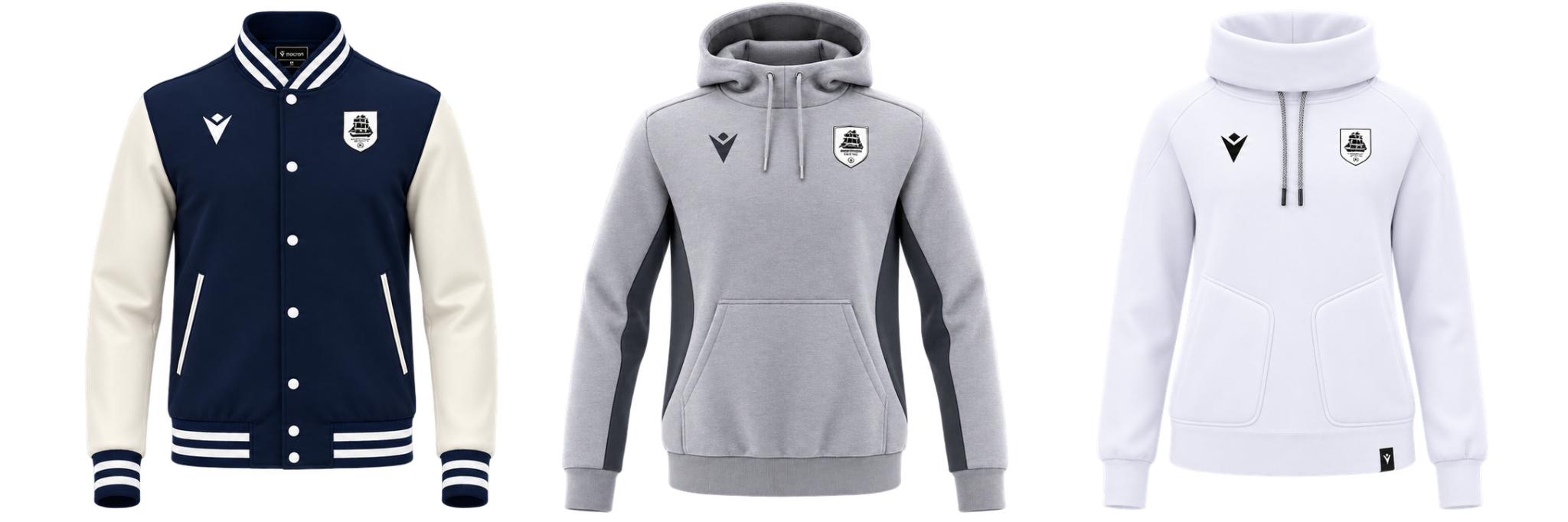 Rockingham City FC Macron club hoodie